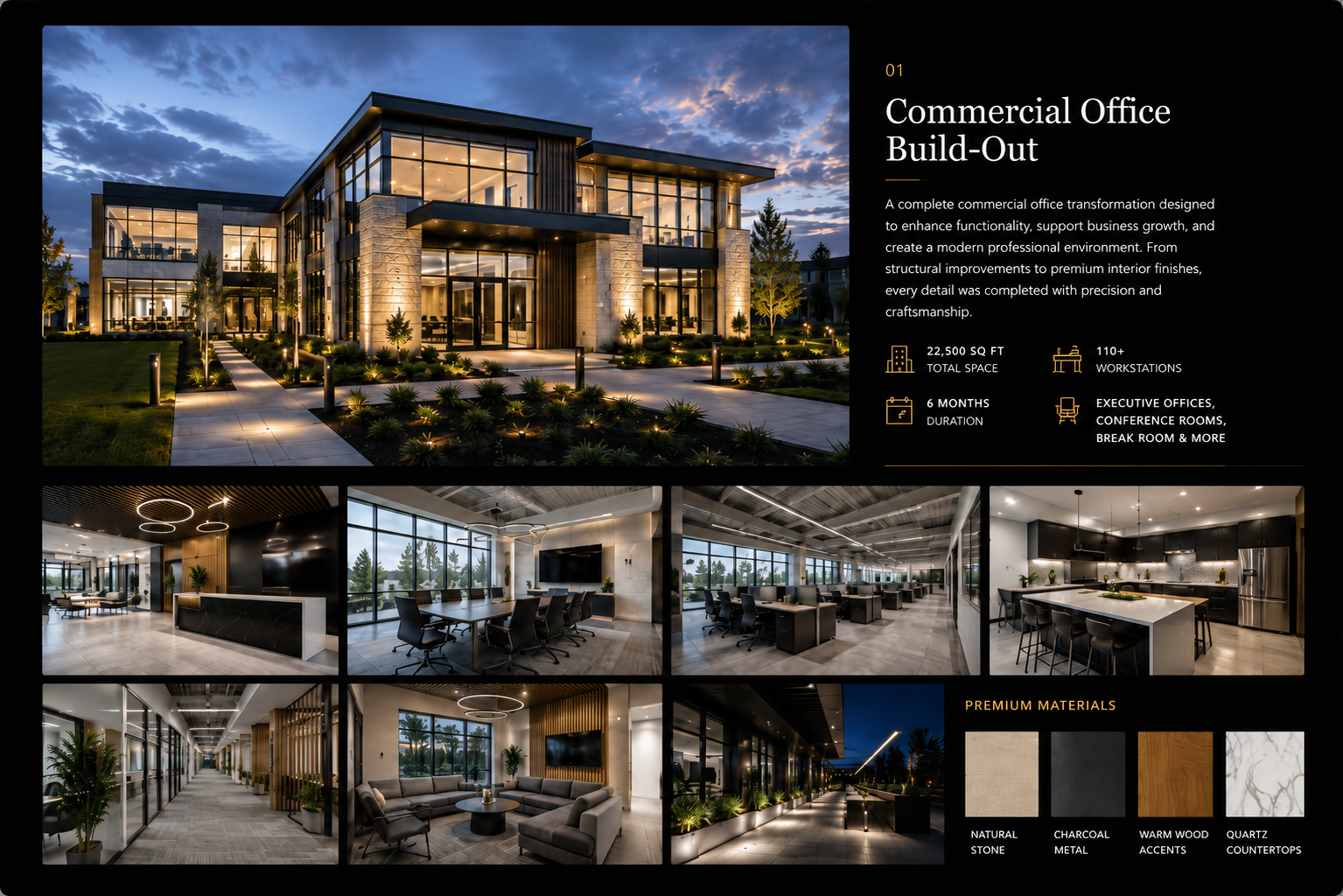 Commercial Office Build-Out Complete Project