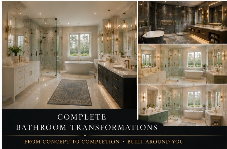 Complete bathroom transformations